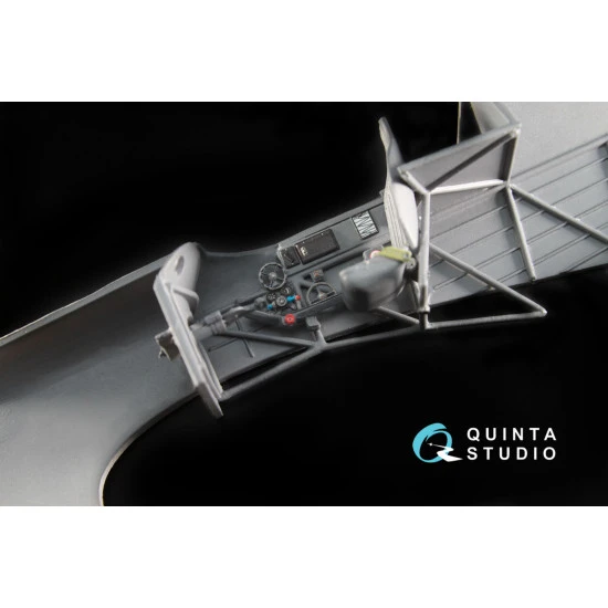 Quinta QD48002 - 1/48 3D-Printed coloured interior Yak-1 early for all kits