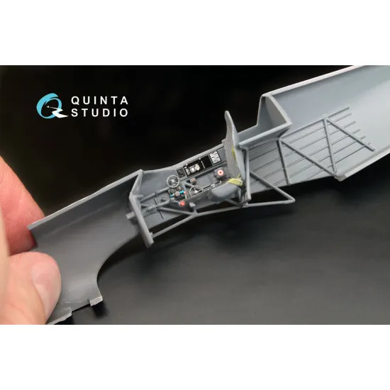 Quinta QD48003 - 1/48 3D-Printed coloured interior for Yak-1 mid.prod all kits