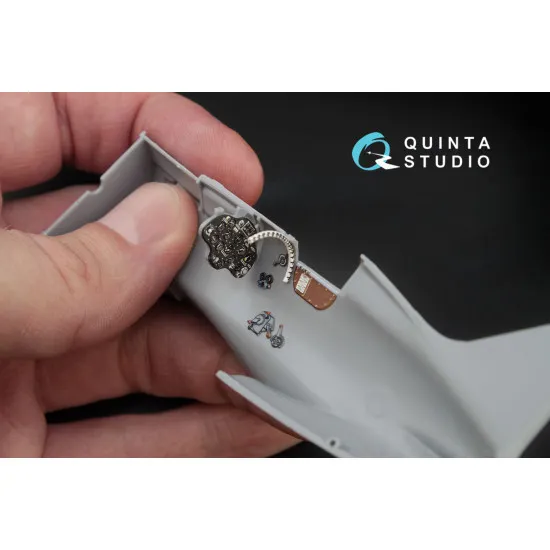 Quinta QD48009 - 1/48 3D-Printed interior for I-16 (type 18/24)