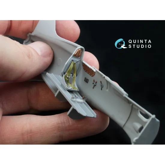 Quinta QD48009 - 1/48 3D-Printed interior for I-16 (type 18/24)
