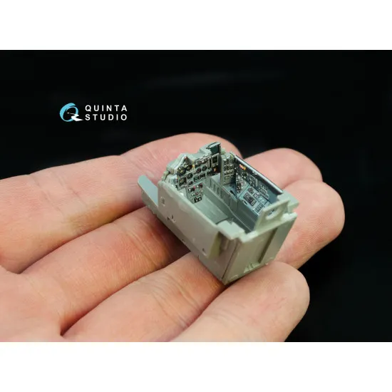 Quinta QD48025 - 1/48 3D-Printed interior for MiG-29 AS (GWH kit)
