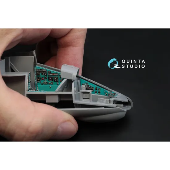 Quinta QD48026 - 1/48 3D-Printed interior for Mi-24V Hind Zvezda kit