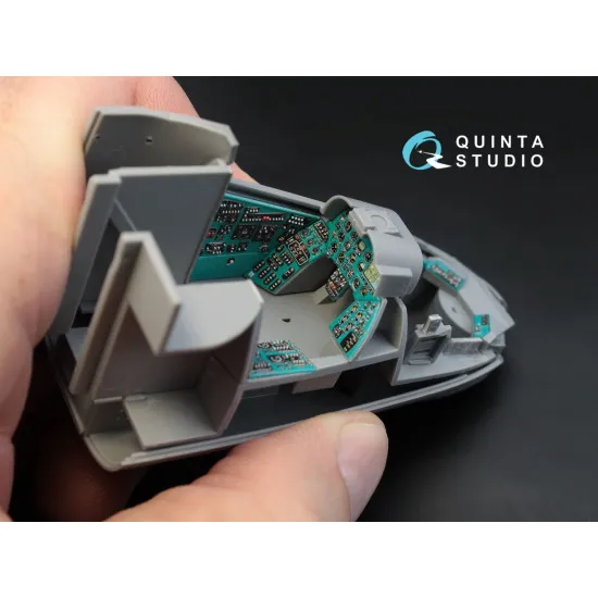 Quinta QD48026 - 1/48 3D-Printed interior for Mi-24V Hind Zvezda kit