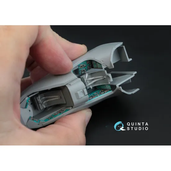 Quinta QD48026 - 1/48 3D-Printed interior for Mi-24V Hind Zvezda kit