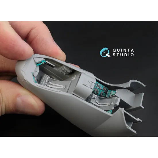 Quinta QD48026 - 1/48 3D-Printed interior for Mi-24V Hind Zvezda kit