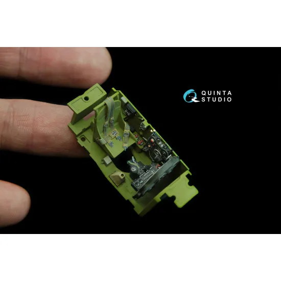 Quinta QD48031 - 1/48 3D-Printed & Coloured Interior for P-38F Tamiya Kit