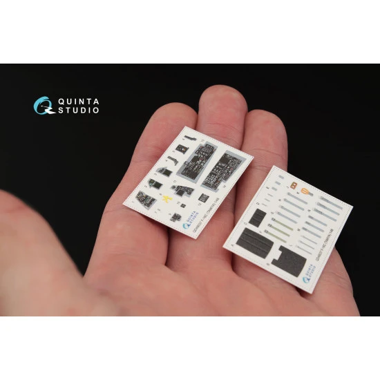 Quinta QD48037 - 1/48 3D-Printed & coloured interior for F-16 Tamiya kit