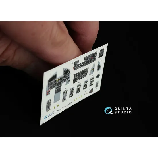 Quinta QD48038 - 1/48 3D-Printed & coloured interior for F-15A GWH kit