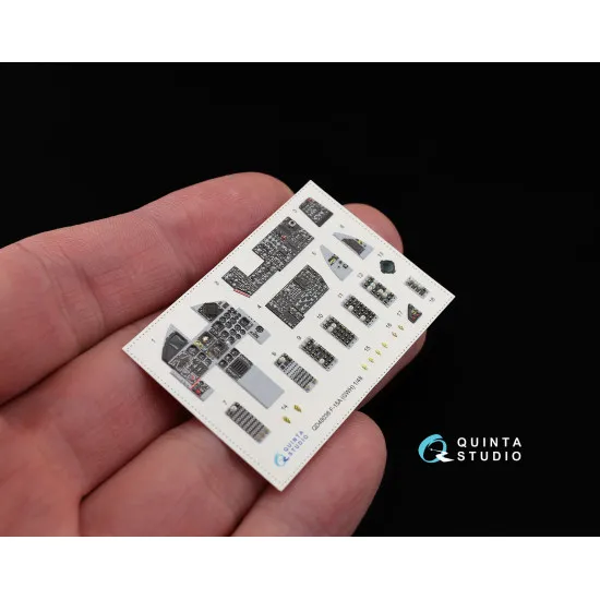 Quinta QD48038 - 1/48 3D-Printed & coloured interior for F-15A GWH kit