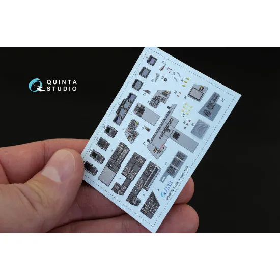 Quinta QD48052 - 1/48 3D-Printed interior for F-15E (for Revell kit) Quinta QD48052 - 1/48 3D-Printed interior for F-15E (for Revell kit)