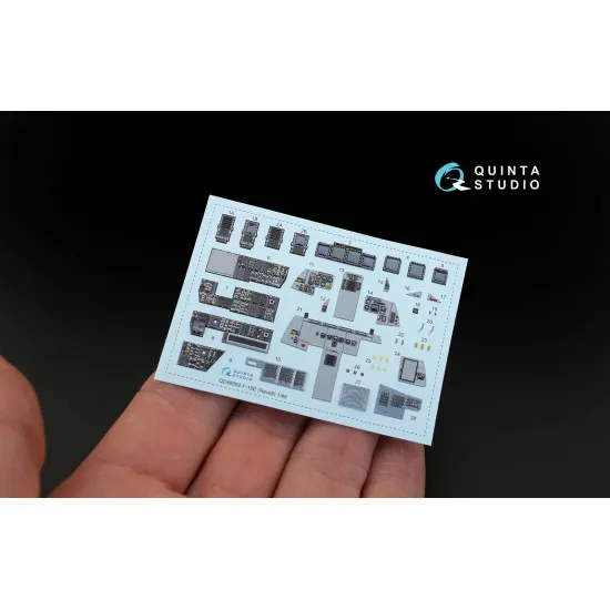 Quinta QD48052 - 1/48 3D-Printed interior for F-15E (for Revell kit) Quinta QD48052 - 1/48 3D-Printed interior for F-15E (for Revell kit)