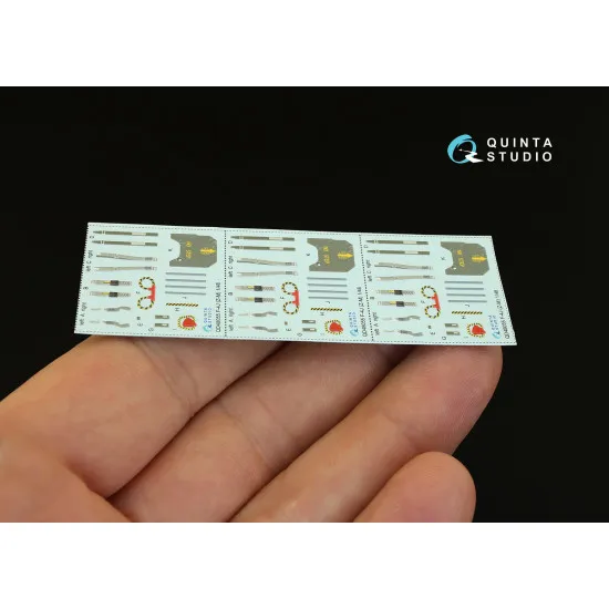 Quinta QD48055 - 1/48 3D-Printed&coloured Interior on decal for F-4J ZM SWS