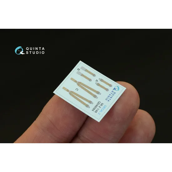 Quinta studio's QD48084 - 1/48 Interior 3D decal for Mi-2 (Aeroplast kit)