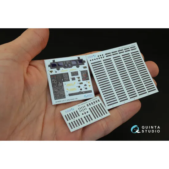 Quinta QD48091 - 1/48 3D-Printed interior UH-1Y Venom (Kitty Hawk kit)