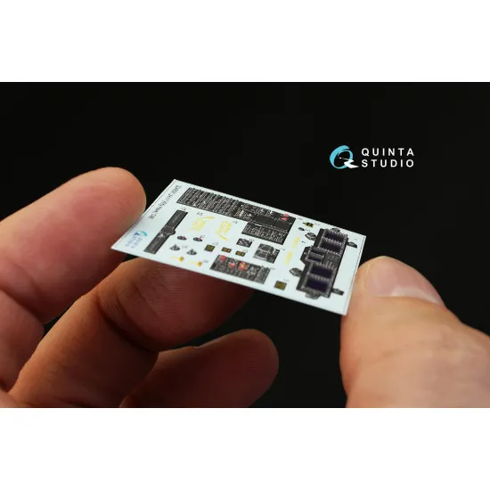 Quinta QD48091 - 1/48 3D-Printed interior UH-1Y Venom (Kitty Hawk kit)