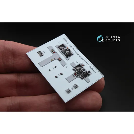 Quinta QD48101 - 1/48 3D-Printed interior for EMB-314 Super Tucano (HobbyBoss)