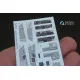 Quinta QD48145 - 1/48 3D-Printed colored interior for F/A-18B Kinetic kit