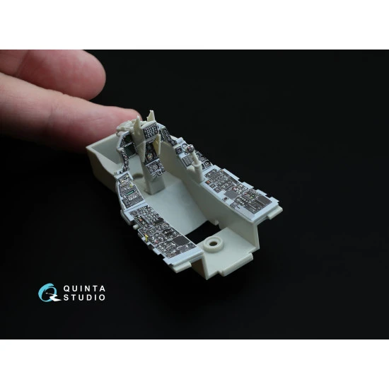 Quinta QD32003 - 1/32 3D-Printed coloured interior for F-16C Tamiya kit
