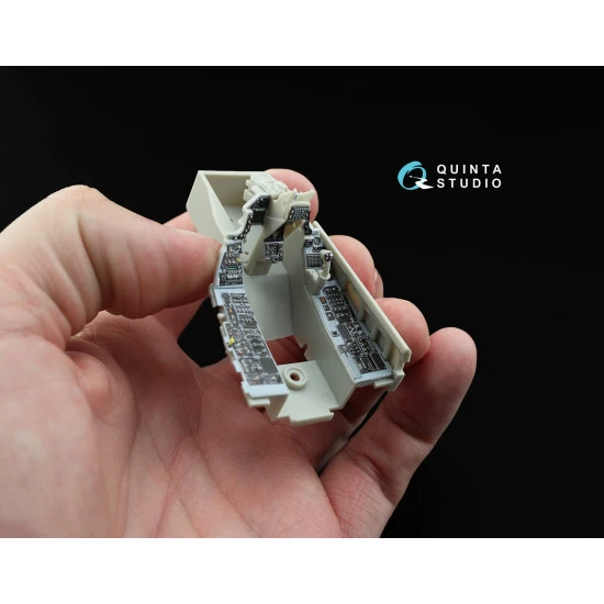 Quinta QD32003 - 1/32 3D-Printed coloured interior for F-16C Tamiya kit
