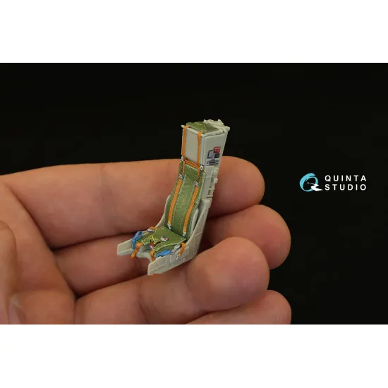 Quinta QD32012 - 1/32 3D-Printed & coloured interior Mirage 2000D (Kitty Hawk)