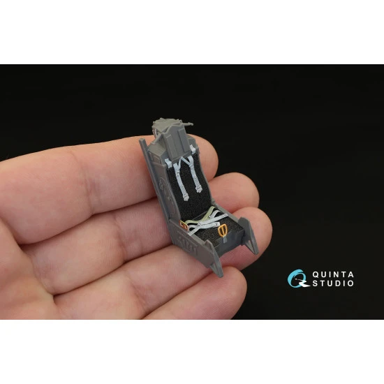 Quinta QD32023 - 1/32 3D-Printed coloured interior for F-16D Academy kit