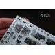 Quinta QD32032 - 1/32 3D-Printed coloured Interior for F-14A Tamiya kit