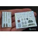Quinta QD32047 - 1/32 3D-Printed interior for Bf 109E-1 (Eduard kit)