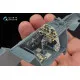 Quinta QD32047 - 1/32 3D-Printed interior for Bf 109E-1 (Eduard kit)
