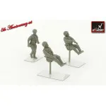 Armory F7207 - 1/72 ZU-23-2 Rogatka crew - 3 plastic figures