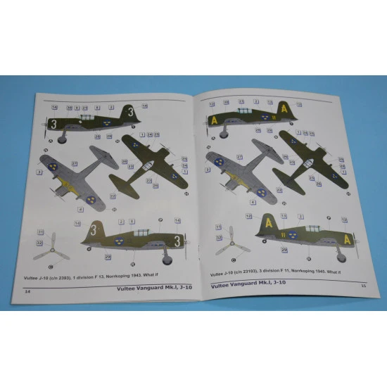 Dora Wings 48050 1/48 Vultee Vanguard Mk.I/J10 Military aircraft