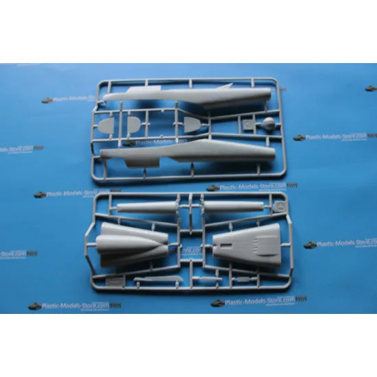 IL-40 Brawny Soviet jet-engined armored aircraft 2nd prototype 1/72 Amodel 72213