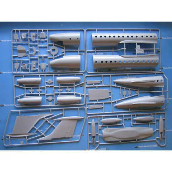 Tupolev Tu-134 Interflug airlines 1/72 Amodel 72260