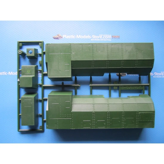 Armored locomotive OV of type OB-3 WWII 1/72 UMmT 610