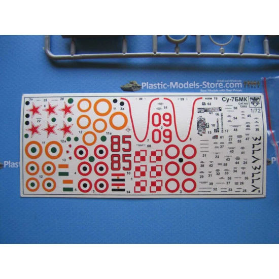 Sukhoi Su-7BMK Soviet fighter-bomber, export 1/72 ModelSvit 72002