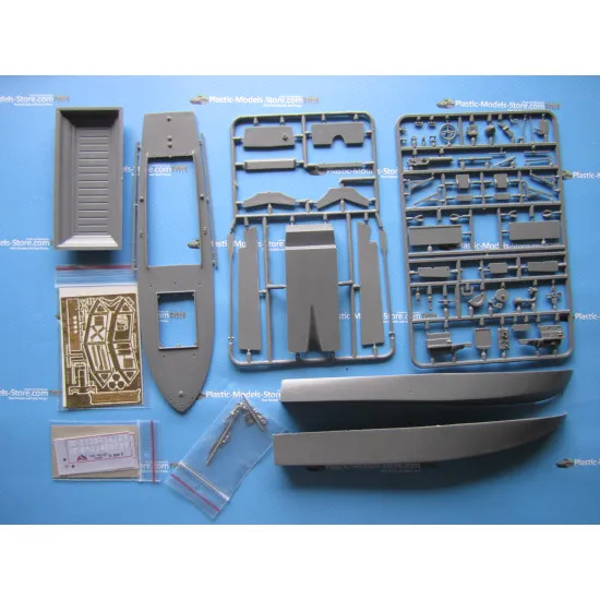 NKL-27 armed speed boat WWII 1/35 AMG 35402 NKL-27 armed speed boat WWII 1/35 AMG 35402