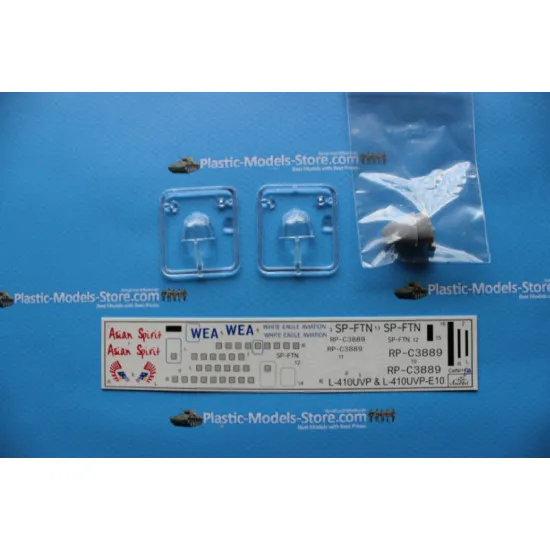 Let L-410UVP-E10 L-410UVP aircraft (2 kits in box) 1/144 Amodel 1473