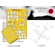 Dead Design Nm48138 1/48 Painting Canopy Mask B-25j Mitchell For Hk Models