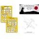 Dead Design Nm48163 1/48 Painting Canopy Mask B-25c/D Mitchell In And Out For Academy