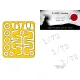 Dead Design Nm72157 1/72 Painting Canopy Mask Rf-101b Voodoo For Revell