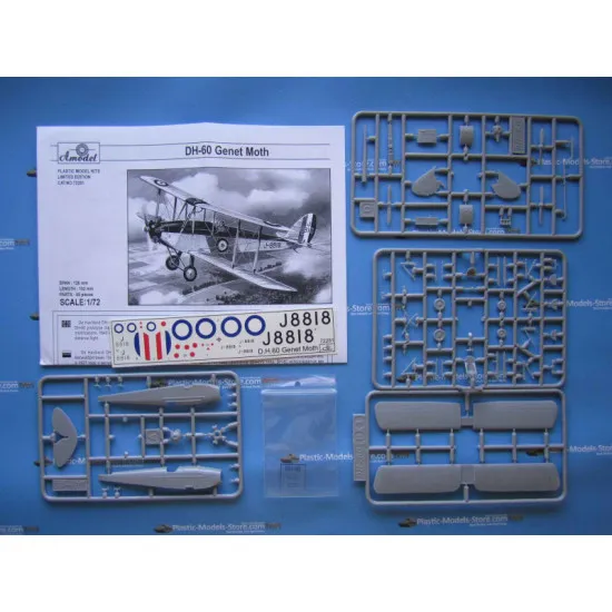 de Havilland DH.60 Genet Moth 1/72 Amodel 72281