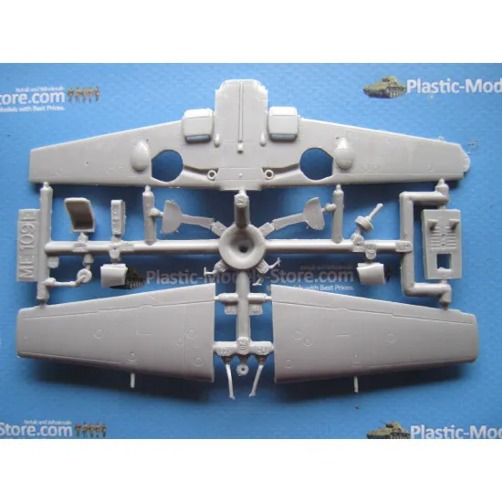 Messerschmitt Bf 109 E-3/E-4. Re-release 1/72 Amodel 72117