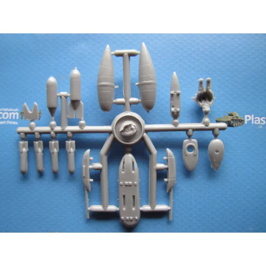 Messerschmitt Bf 109 E-3/E-4. Re-release 1/72 Amodel 72117