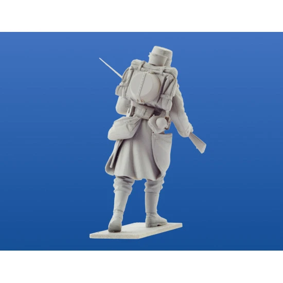 WWI French infantry (1914) 4 figures 1/35 ICM 35682