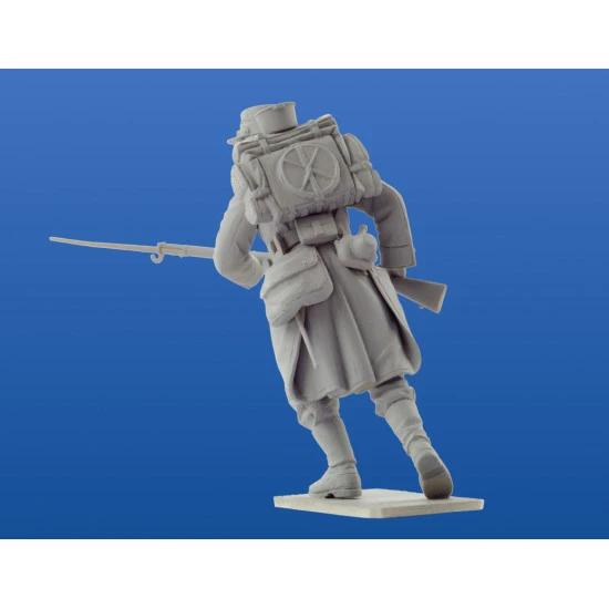 WWI French infantry (1914) 4 figures 1/35 ICM 35682