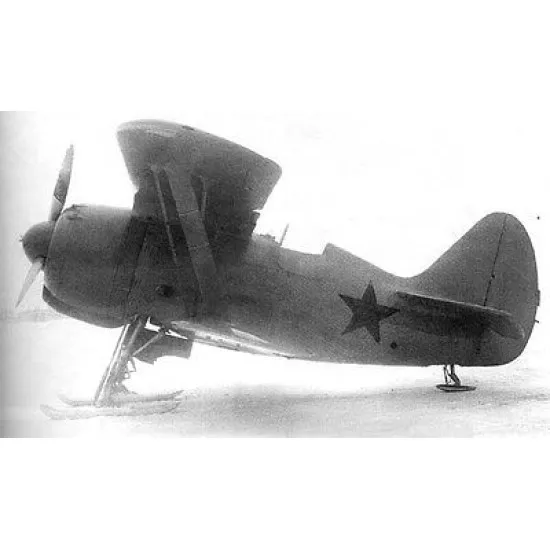 BIPLANE DESIGN NN POLIKARPOV SOVIET FIGHTER I-190. 1/72 AMODEL 72112