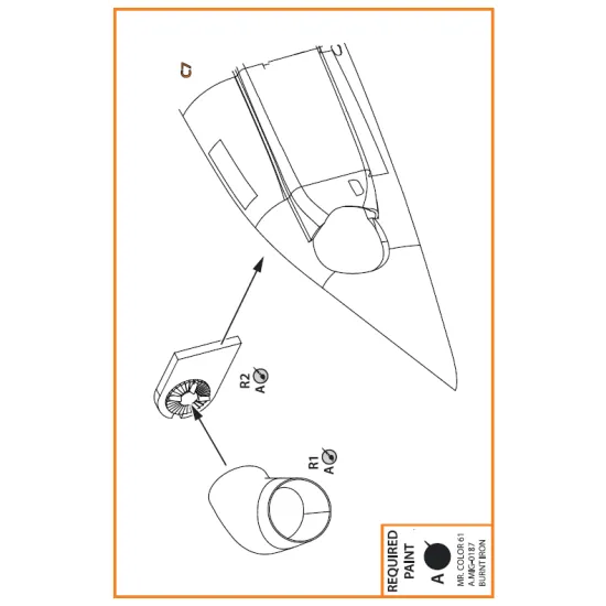 Clear Prop CPA72021 - 1/72 UH-2 A/B SEASPRITE resin exhaust P.E. + Resin parts