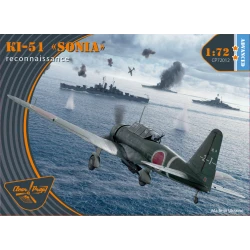 Clear Prop CP72012 - 1/72 Ki-51 Sonia Reconnaissance scale plastic model kit