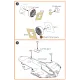 Clear Prop CPA48018 - 1/48 - TB.2 painting mask for Claer Prop CP4809 Clear Prop CPA48018 - 1/48 - TB.2 painting mask for Claer Prop CP4809