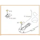 Clear Prop CPA48018 - 1/48 - TB.2 painting mask for Claer Prop CP4809 Clear Prop CPA48018 - 1/48 - TB.2 painting mask for Claer Prop CP4809