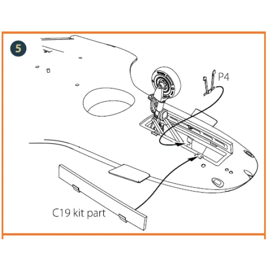 Clear Prop CPA48019 - 1/48 - TB.2 Photo-etched parts for Claer Prop CP4809